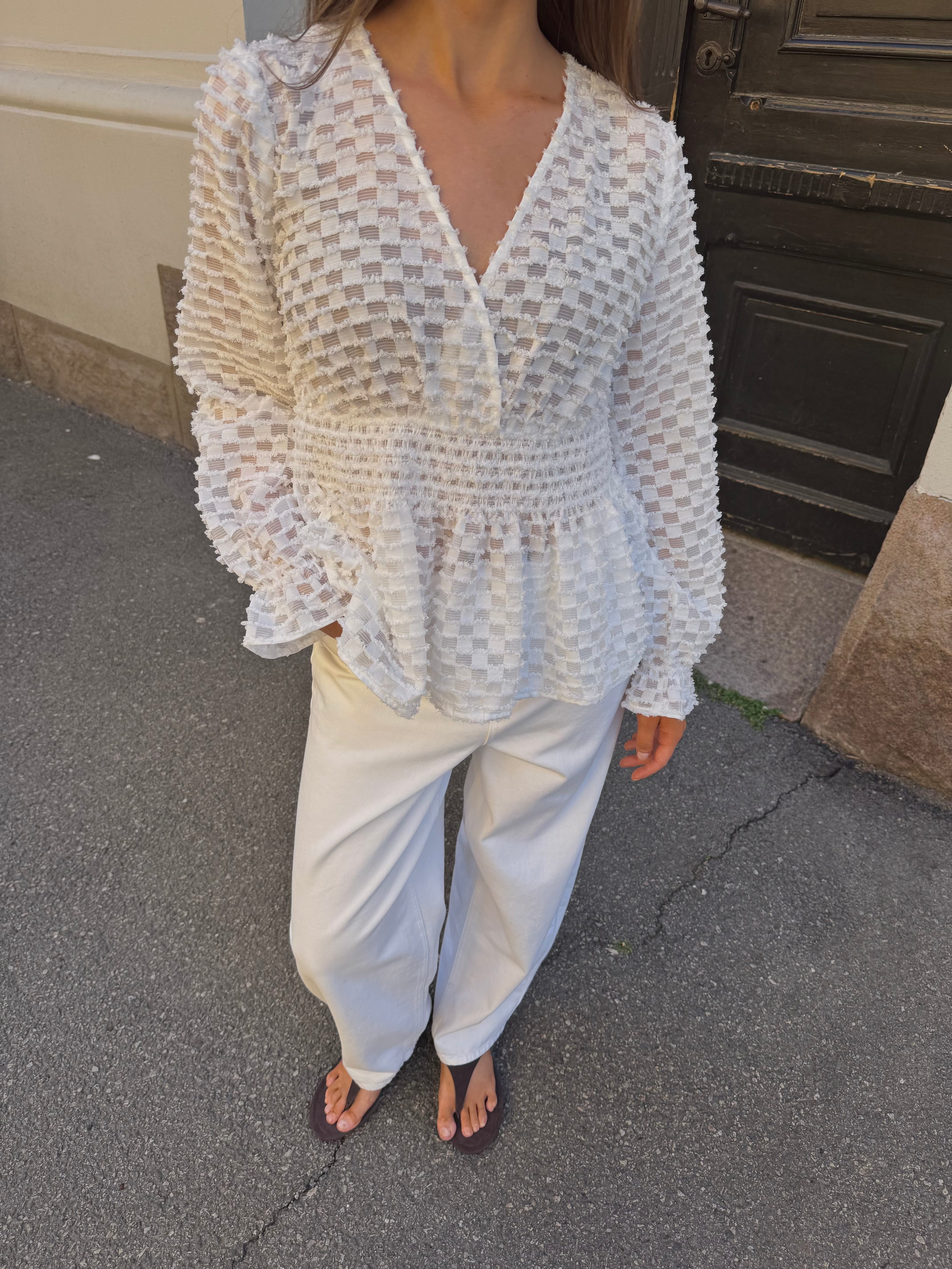 PCAIKA Top - Bright White